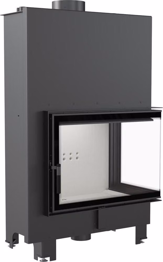 Inserto camino ad acqua KRATKI MBA destra 17 kW Ø 200