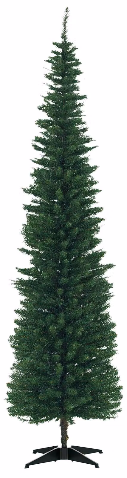 Albero di Natale abete artificiale, incl. supporto Stella di Natale 2,1 m, verde