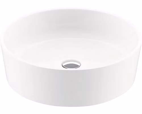 Lavabo da appoggio in marmo RAVAK MOON bianco 400 x 120 x 400 mm XJN01300000