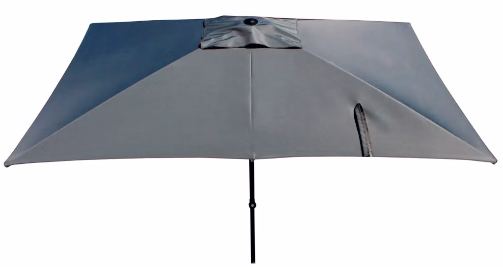 Ombrellone da Giardino GIORDANOSHOP in Alluminio e Poliestere Antracite con Protezione UPF 50+ – 2