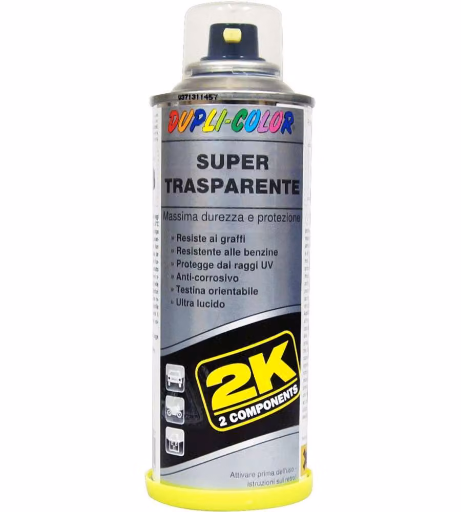 Dupli-Color Vernice Spray 2K Super Trasparente 160 ml Alta Protezione