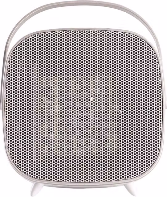 Termoventilatore in ceramica Black & Decker da tavolo con maniglia, 2000W, bianco