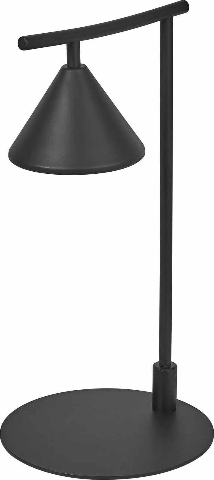 OSRAM DECOR Fuji Lampada da tavolo, 5W, 180lm, 3000K, 930 bianco caldo, non dimmerabile, IP20, metallo, nero, LED non sostituibile