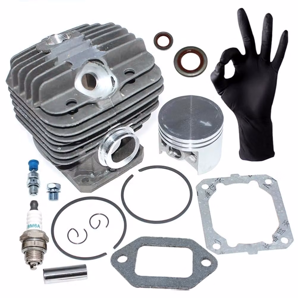 Kit cilindro e pistone per motosega Stihl 044 e MS440 - albero motore da 10 mm