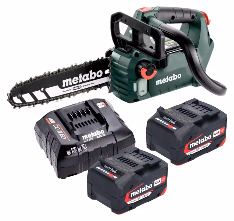 Metabo 601595850 Motosega a batteria MS 18 LTX BL 25 - senza batteria - senza caricabatterie