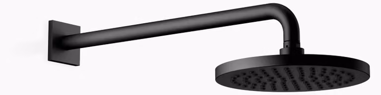 Douche de pluie Dornbracht avec fixation murale, saillie 450mm, Ø 220mm, flowReduce, 28648670-33, 28648670-33
