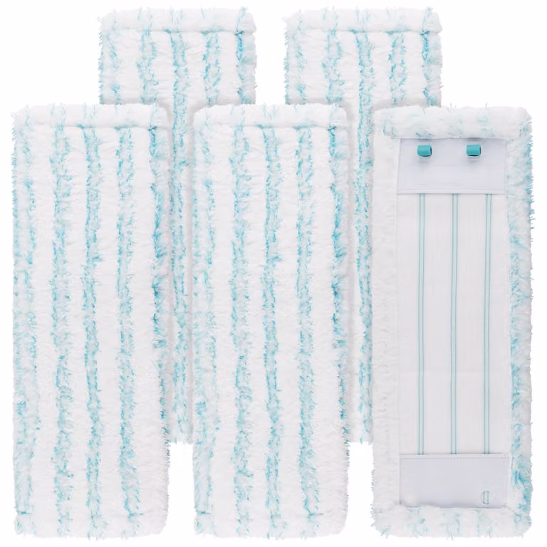 5 coperture per mop professionali XL Micro Duo/Cotone Plus, 48x17 cm