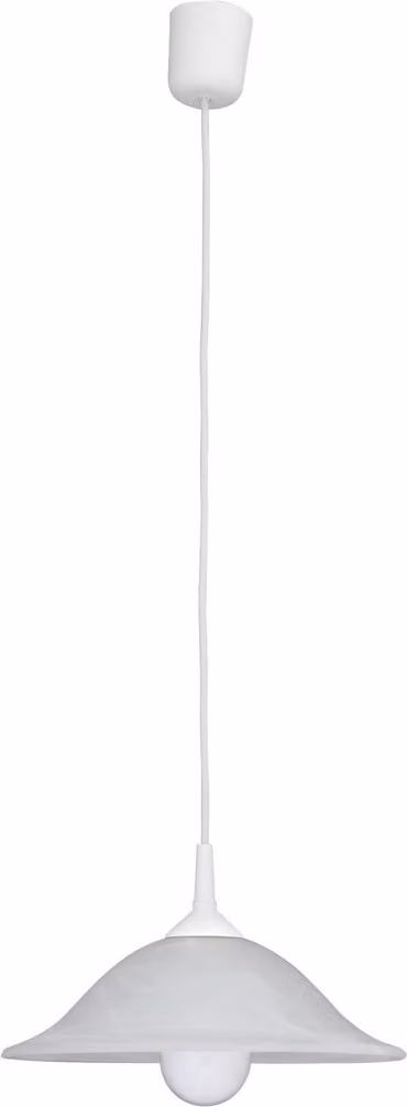 Lampada a sospensione da tavolo E27 1x60W colore bianco vetro alabastro 3905 Alabastro Rabalux