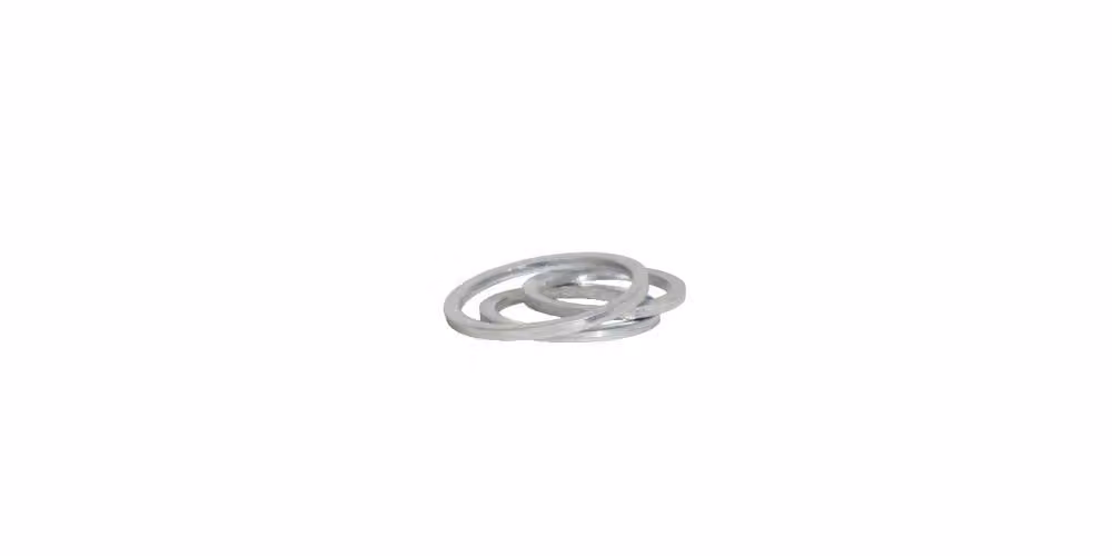 KS TOOLS Guarnizioni in alluminio per tappi di scarico olio M13, confezione da 25 - 150.1448