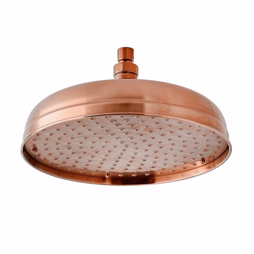 Soffione Doccia Tradizionale da 300mm - Rame Satinato