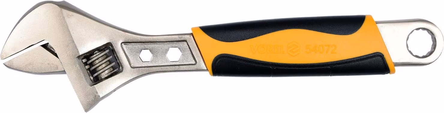Chiave regolabile da 250 mm con manico in plastica