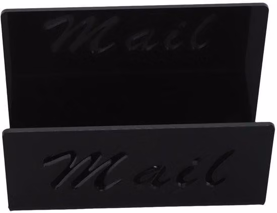Organizzatore multifunzione per ufficio/casa - Portadocumenti A4 - Base antiscivolo in acrilico - Resistente ai graffi - Ideale per l'uso quotidiano