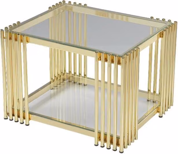 Luxus Couchtisch Design Metall Elegantes Möbel Wohnzimmer Couchtische Gold