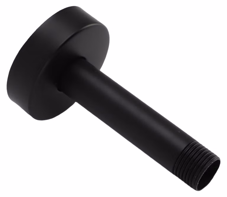 Tubo di prolunga per soffione doccia in acciaio inossidabile - design nascosto - montaggio a soffitto - 7,62 cm (G1/2) - struttura stabile - salvaspazio - Braccio doccia