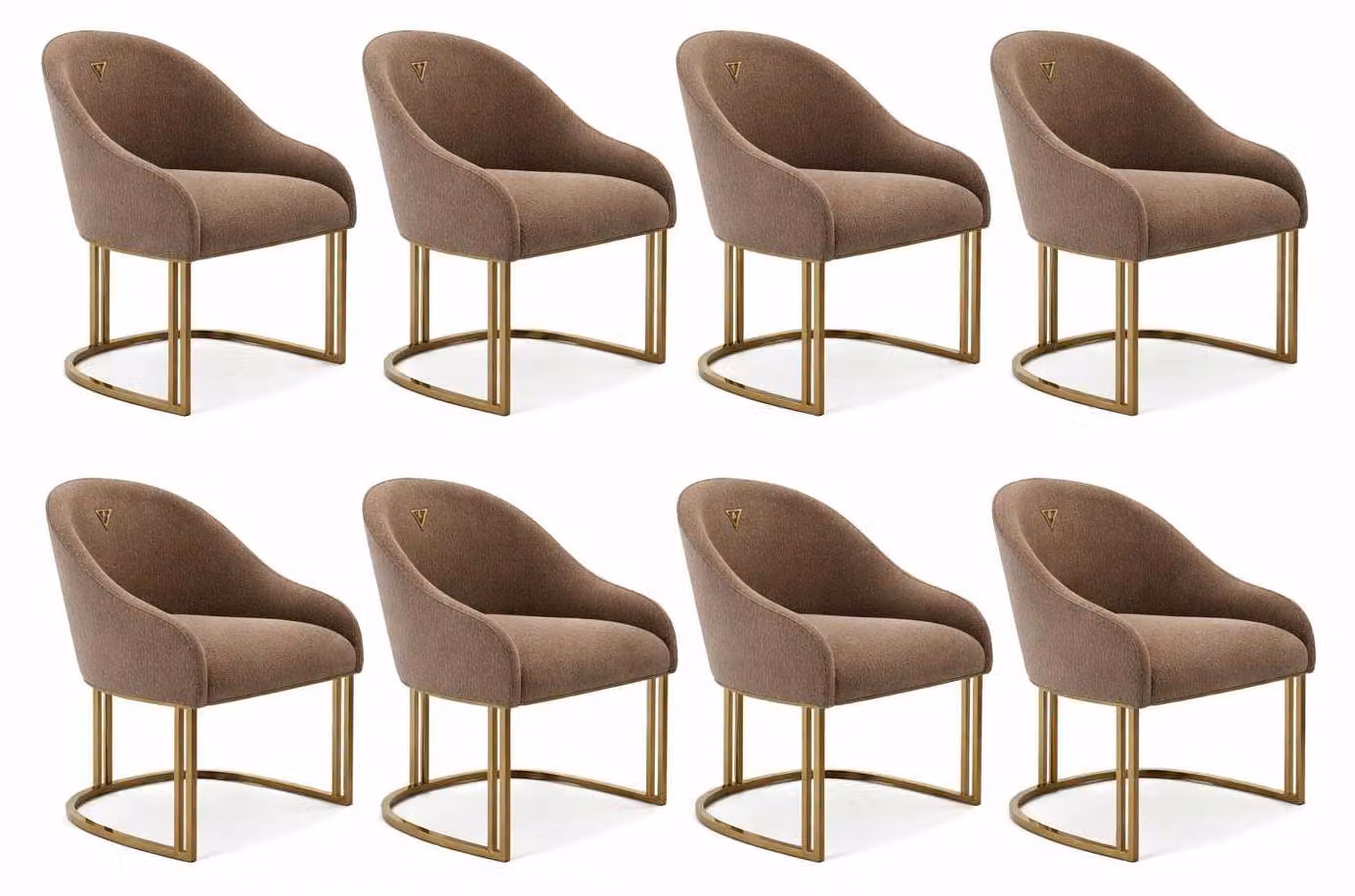 Sala da pranzo di classe con 8 sedie: comfort ed eleganza, mobili dal design moderno