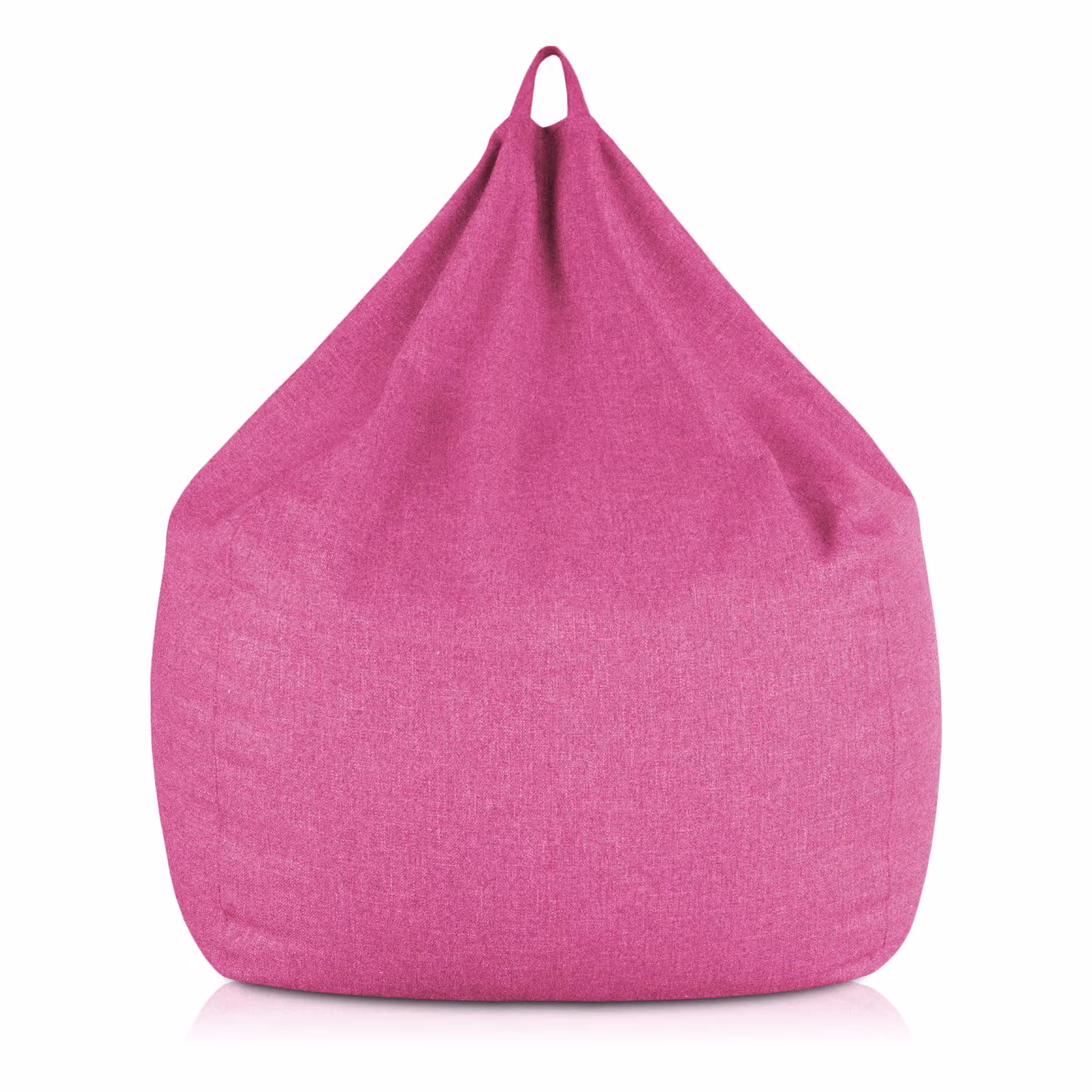Poltrona sacco Pouf Piuma Fuxia XL