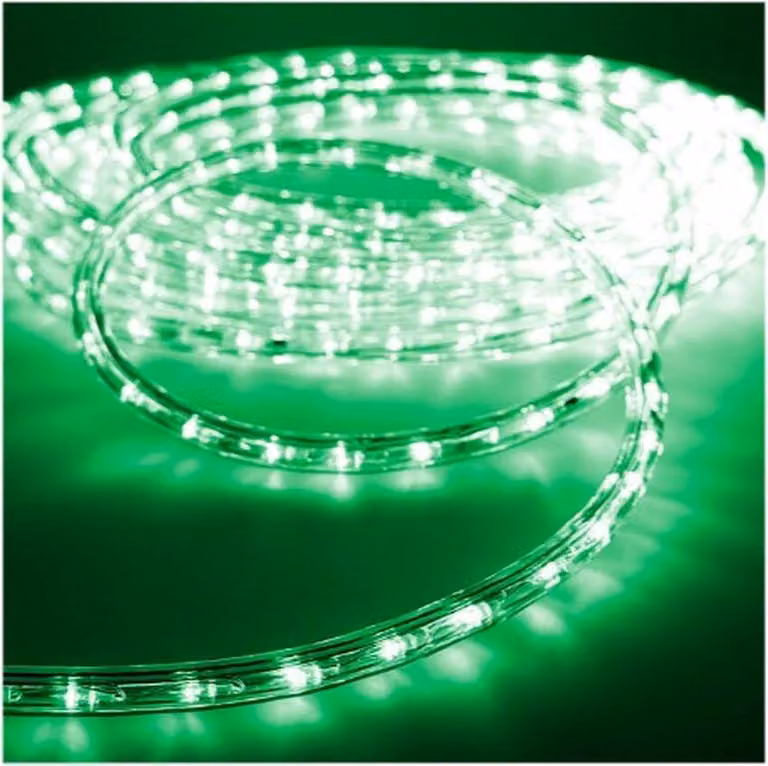 Tubo LED EDM 72709 flexiLED verde 1,75 W x 1 m 48 m a 2 vie