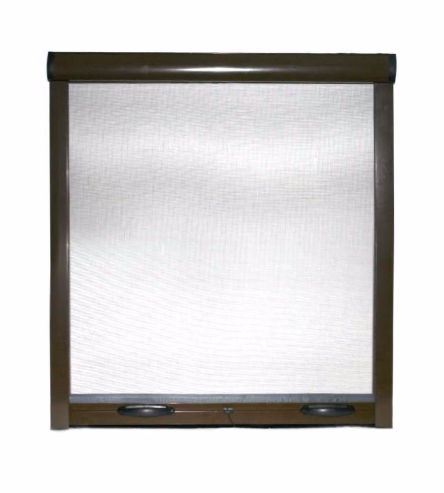 Your Self Zanzariera Marrone a Rullo Easy-Up per Finestra 100x170 cm