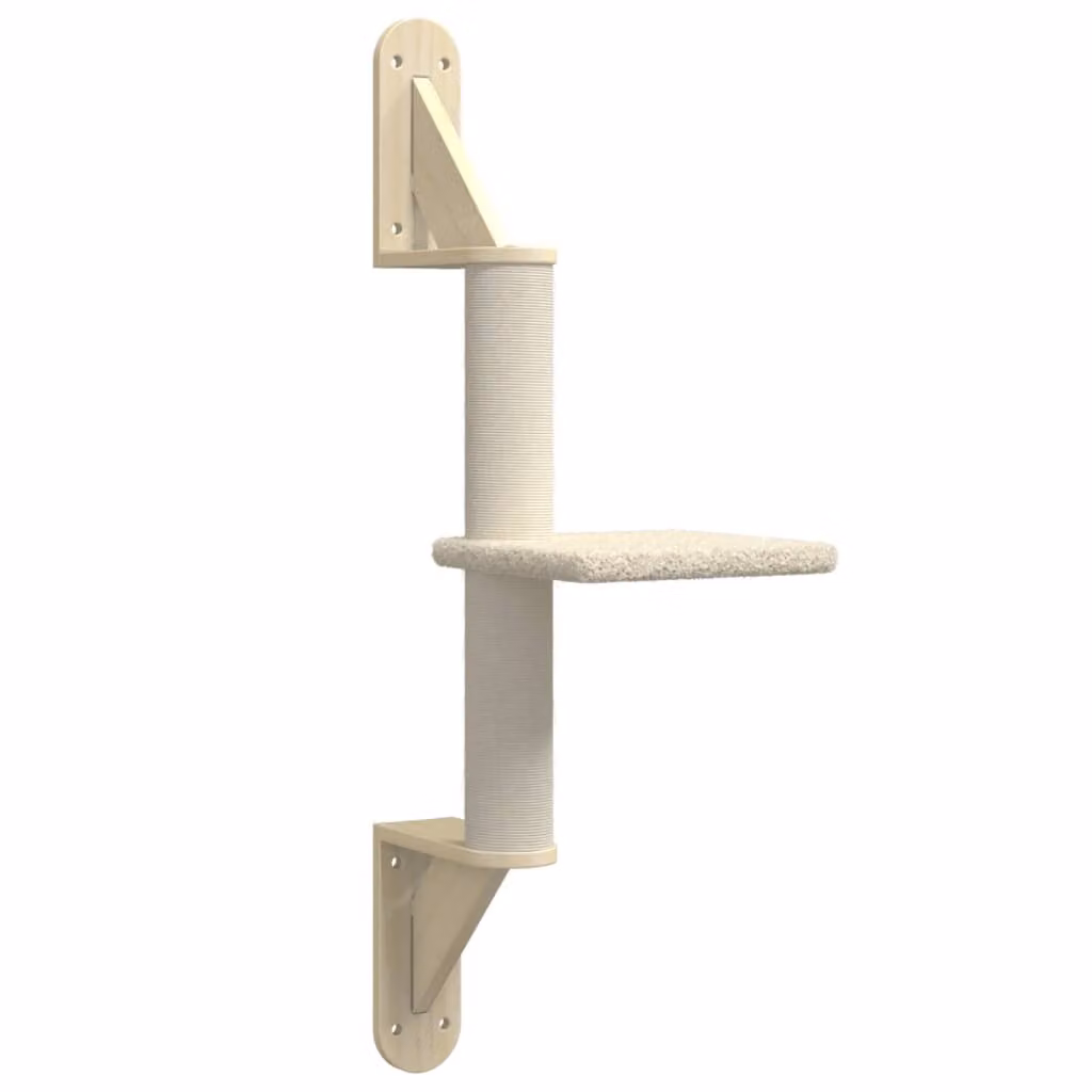 Tiragraffi a parete crema 85,5 cm
