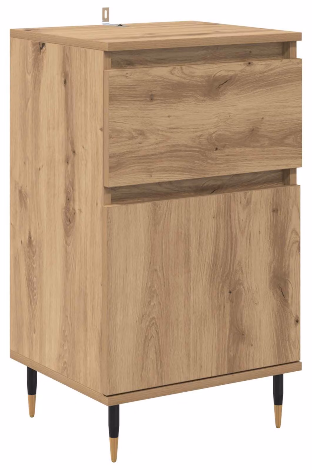 Credenza con cassetto Rovere artigianale 40 x 35 x 70 cm