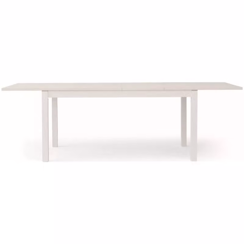 Tavolo moderno allungabile bianco frassino Mobili 2G L: 160 cm, P: 90 cm, H: 76 cm – 2