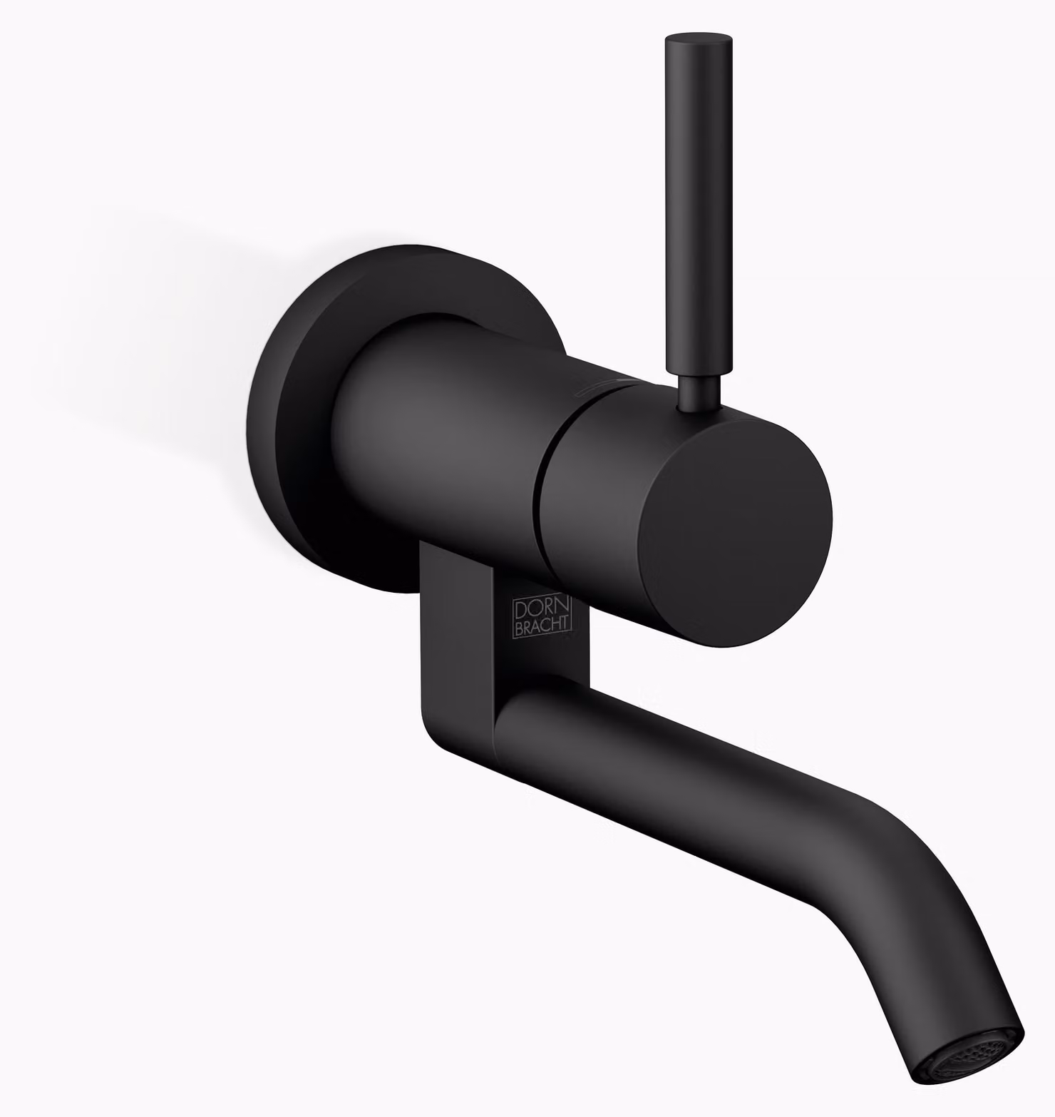 Dornbracht META Mitigeur monocommandé mural pour lavabos sans vidage, saillie 185mm, 36805660-33, 36805660-33