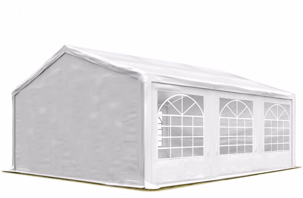 TOOLPORT Tendone per feste 3x6m telo in PVC 600 N impermeabile montaggio facile
