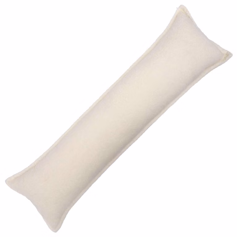 Federa HOUTEN vidaXL in tessuto bouclé color crema, L: 145 cm x P: 40 cm