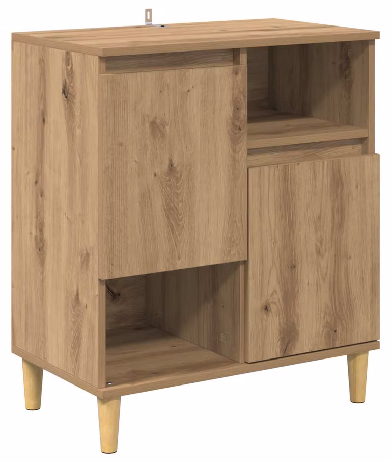 Credenza rovere artigianale 35 x 60 x 70 cm Legno multistrato