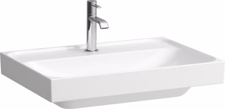 LAUFEN MEDA lavabo, encastrable, 650x460mm, 1 trou pour robinet, sans trop-plein, H8101140001111, H8101140001111