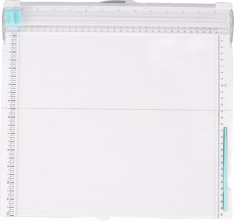 Taglierina 36x34 cm, taglierina per carta da bricolage e strumento per cordonatura, per buste da scrapbooking