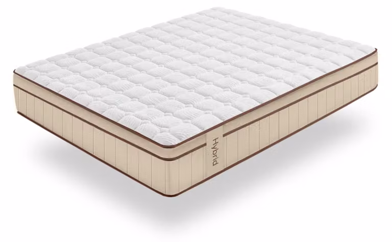 Moonia - Materasso ibrido con molle insacchettate e strato in schiuma, altezza 30 cm, dimensioni 140x200 cm