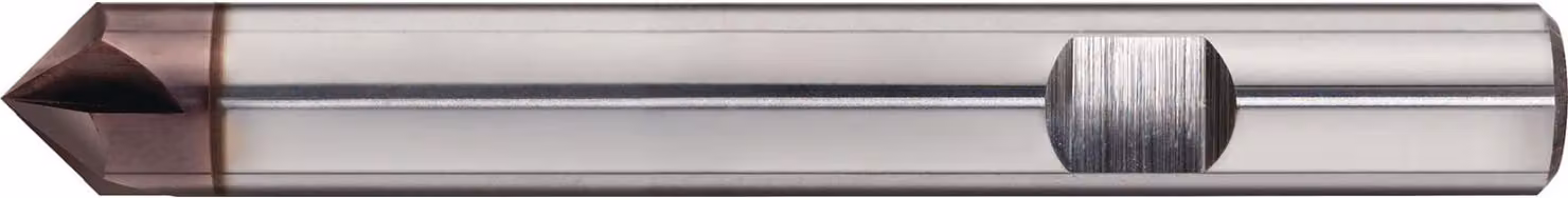 Fresa a sbavatura, diametro nominale 4 mm, 90 VHM TiAlN, DIN 6535 HB, numero di taglienti 4