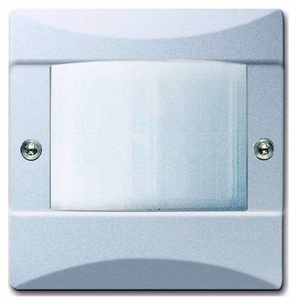 BUSCH-JAEGER guardia alluminio argento 180 UP lente combinata