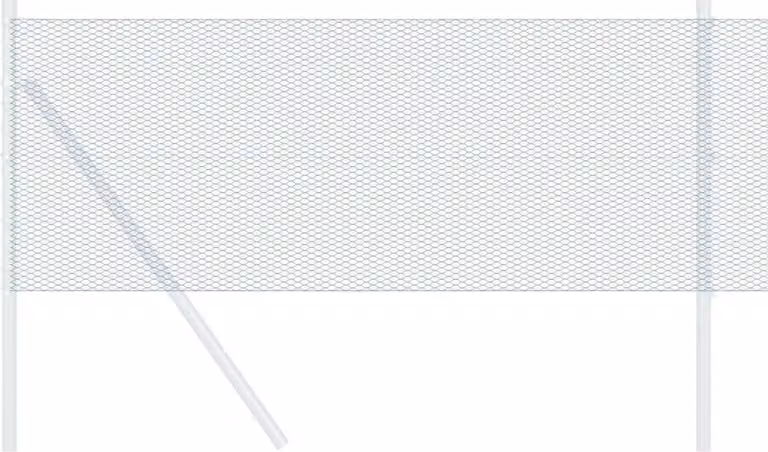 Recinzione Esagonale Verde 0,4 x 100 m PVC