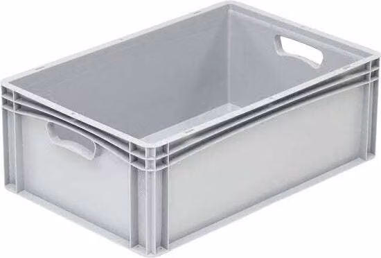 Eurobox 60 x 40 x 22 cm, 44,2 L grigio
