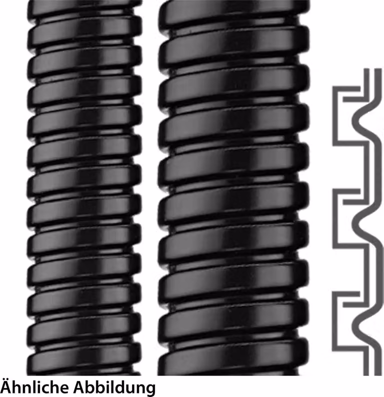 "SPR-PVC-AS, nero, AD21, 17x21 mm, confezione da 10 metri"