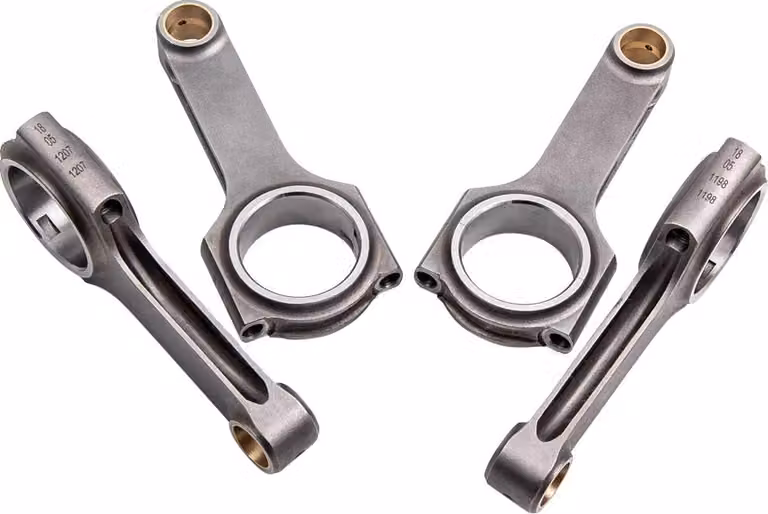 Bielle, forgiate in acciaio 4340, compatibili con Toyota Celica, set di 4 pezzi