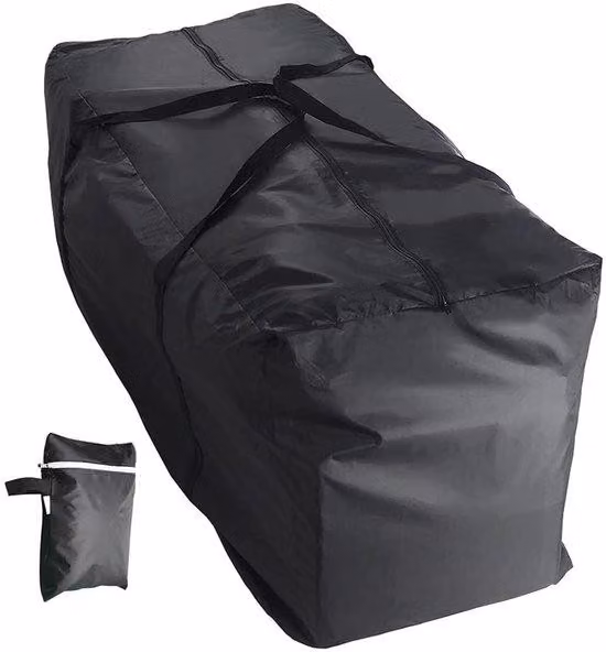 Copertura per mobili da giardino - impermeabile - nera - 173 x 76 x 51 cm