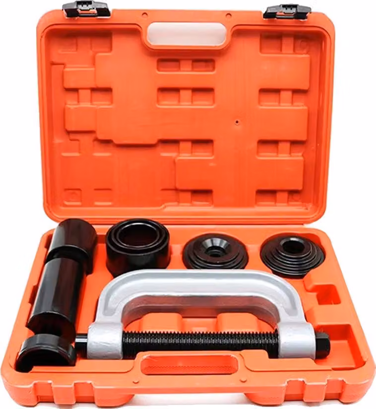 Set di attrezzi per estrarre i giunti sferici di tipo C, adattatore 4WD, acciaio forgiato pesante, borsa compatta, con scatola