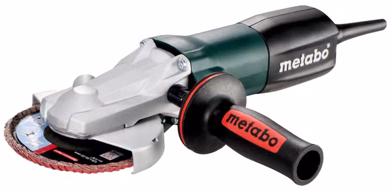 Metabo Flachkopf-Winkelschleifer WEF 9-125 Quick Karton, 910 Watt