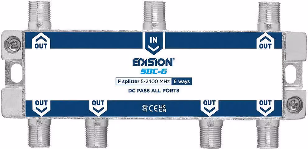 Edision SDC-8 Distributore satellitare a 8 vie 5-2400 MHz