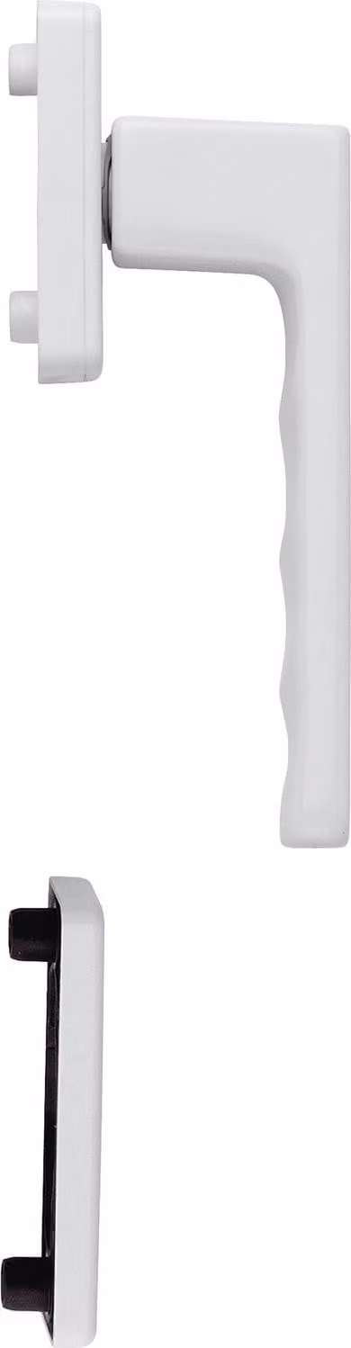 Set di maniglie per finestre interne HOPPE TOULON, alluminio bianco