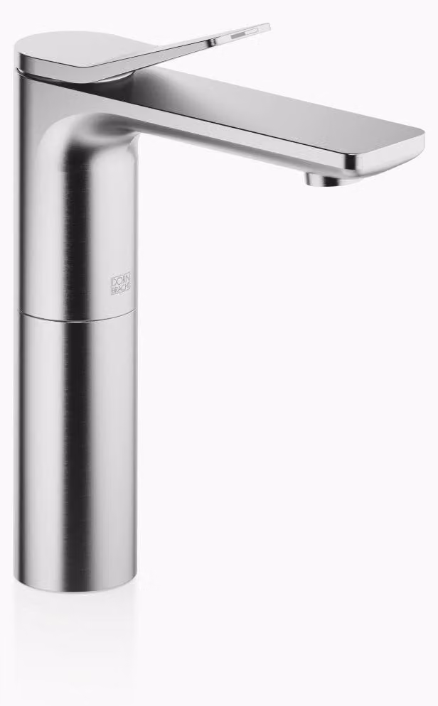 Dornbracht LISSÉ Mitigeur monocommandé pour lavabo avec pied surélevé, sans vidage, saillie 130mm, 33526845-93, 33526845-93