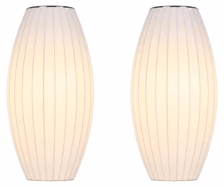 Lampada a sospensione, cavo regolabile, illuminazione d'ambiente soffusa, confezione da 2 pezzi, senza lampadina