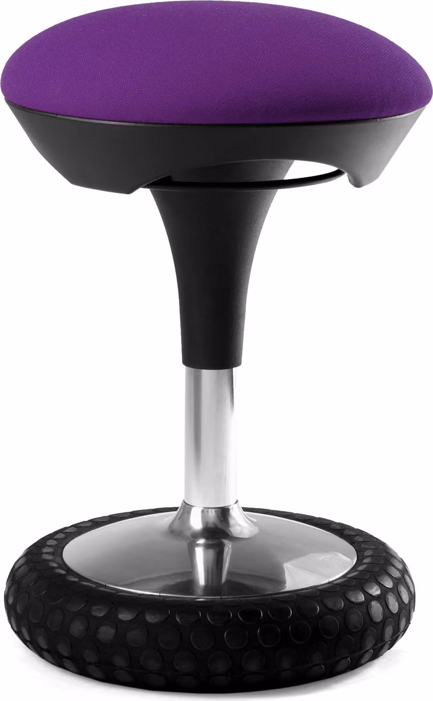 Sedia da ufficio Desk Fitness Sgabello girevole Topstar Sitness 20 viola