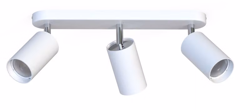 Faretto spot EYE bianco 3xGU10x10W in metallo, dimensioni: 10x33x7 cm, IP20, Nowodvorski Lighting