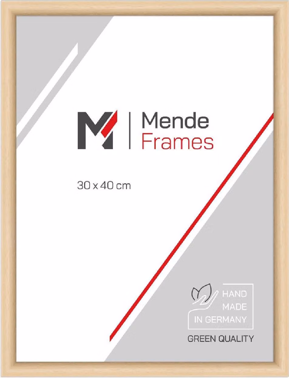 MendeFrames Cornice in legno H004 Naturale 45x60 cm