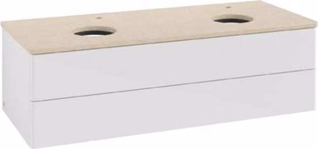 V&B Mobiletto senza struttura frontale Antao 120x36x50cm, HL, WBP botti. Lac