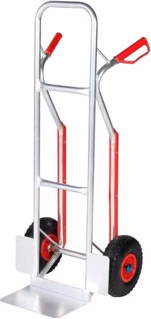 Carrello Portapacchi in Alluminio Verdelook Colore Argento L/P/H: 118 x 100 x 48 cm